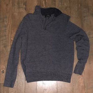 Express quarter zip sweater